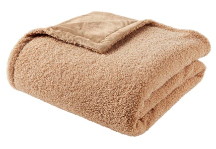 StyleWell Teddy Bear Throw Blanket