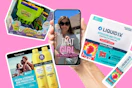 that girl video on a phone with liquid iv and other products
