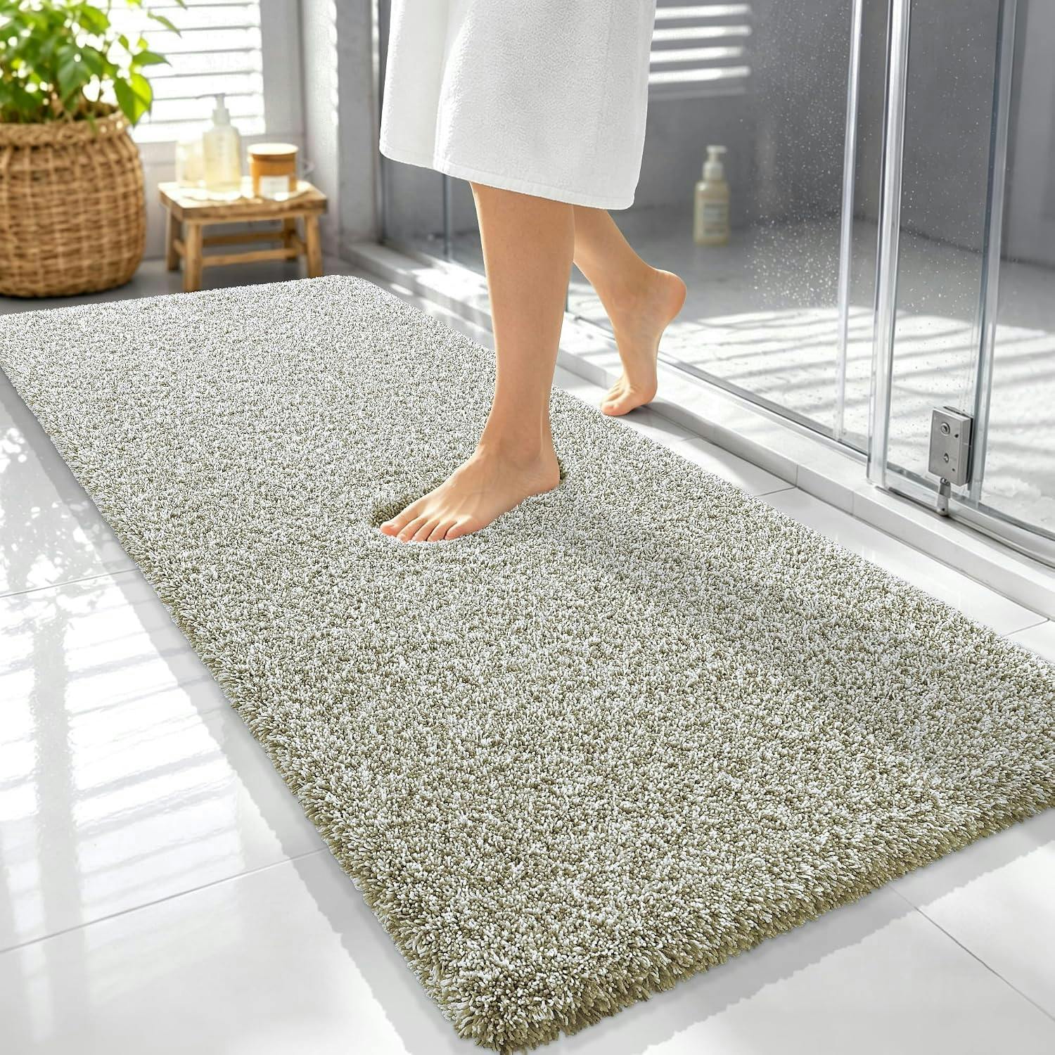 OLANLY Bathroom Rug