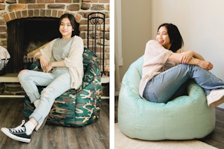 walmart big joe bean bag chair