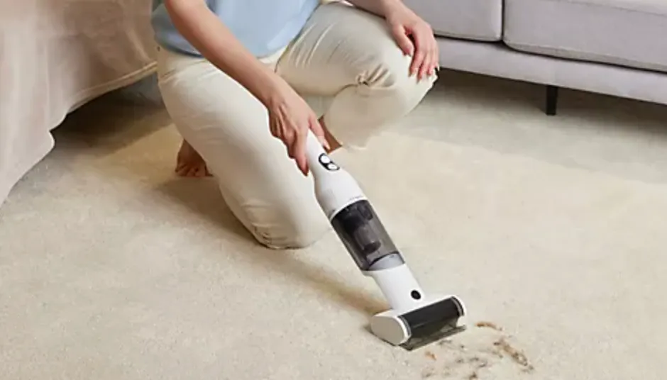 Tineco Go Mini Handheld Vacuum on QVC website with price $34.98