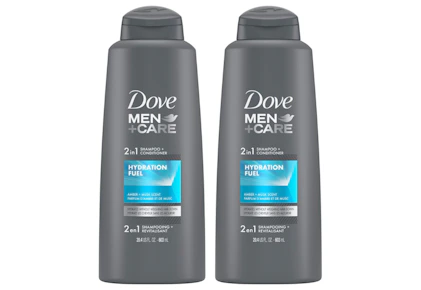 2 Dove Men+Care Hair Products