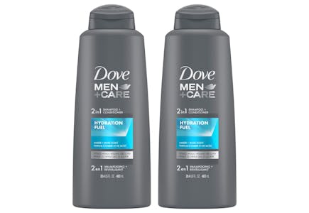 2 Dove Men+Care Hair Products