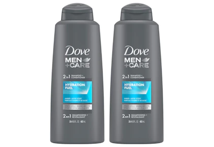 2 Dove Men+Care Hair Products