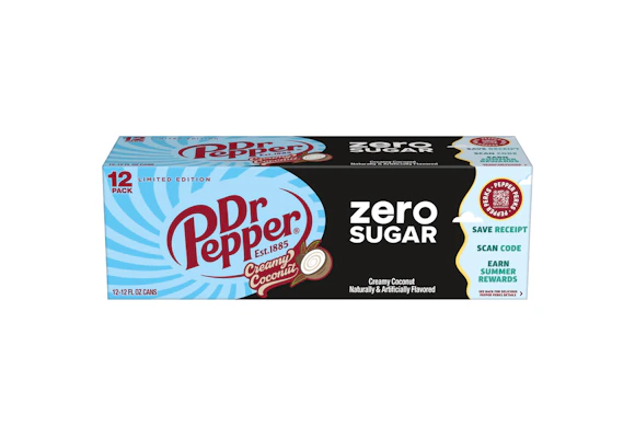 Dr Pepper Zero Sugar Creamy Coconut