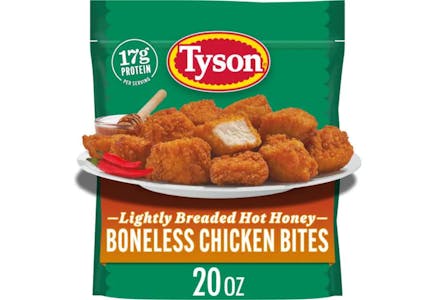 2 Tyson Chicken Bites Bags