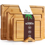 Bamboo Cutting Board Set