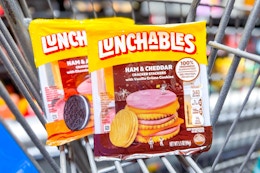 oscar mayer lunchables in shopping cart