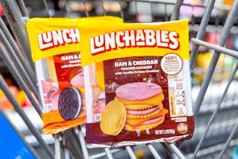oscar mayer lunchables in shopping cart