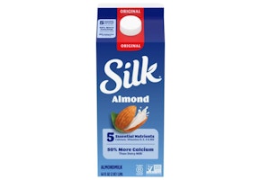 2 Silk Almond Milk Cartons