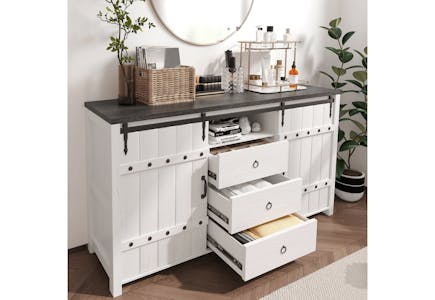 Farmhouse Buffet Cabinet