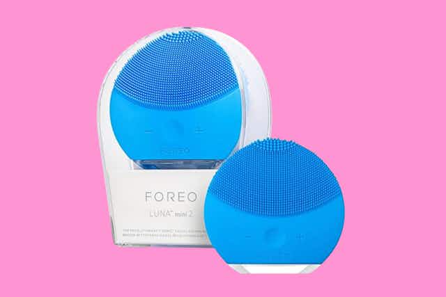Foreo Luna Sonic Facial Cleansing Brush, Under $50 at Walmart (Reg. $139) card image
