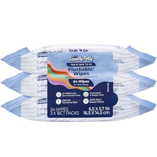 Squatty Potty Wipes 3-Pack