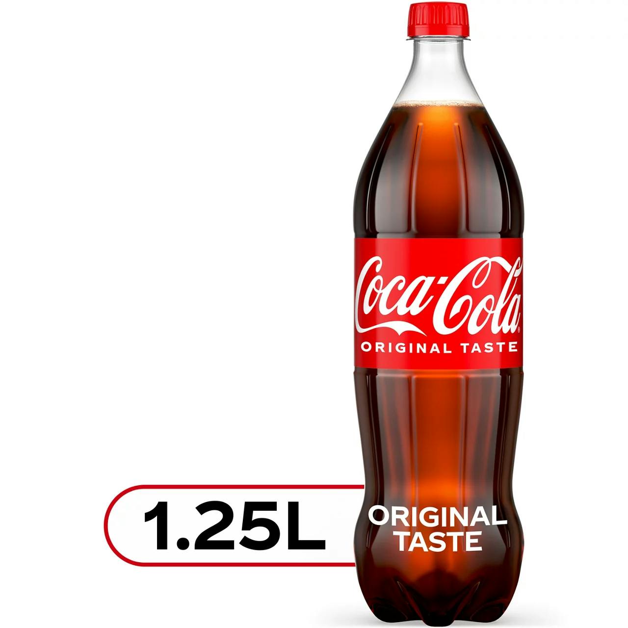 2 Coca-Cola Soda Bottles