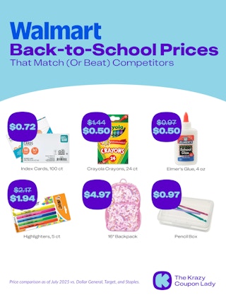 Best Walmart Back to School Deals vs Competitors