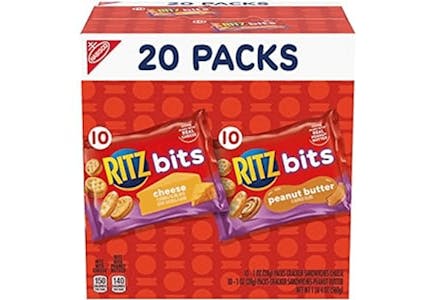Ritz Bits Cracker Sandwich Variety Pack