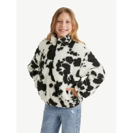 Kids' Mock Neck Sherpa