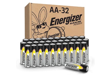 Energizer AA Batteries 32-Pack