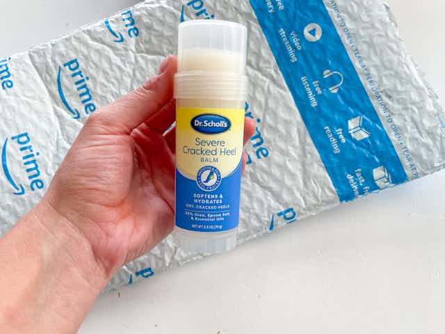 Dr. Scholl's Severe Cracked Heel Balm, Just $3.56 on Amazon card image