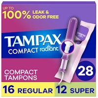 2 Tampax Tampon Boxes