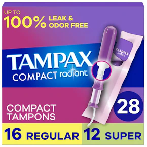 2 Tampax Tampon Boxes