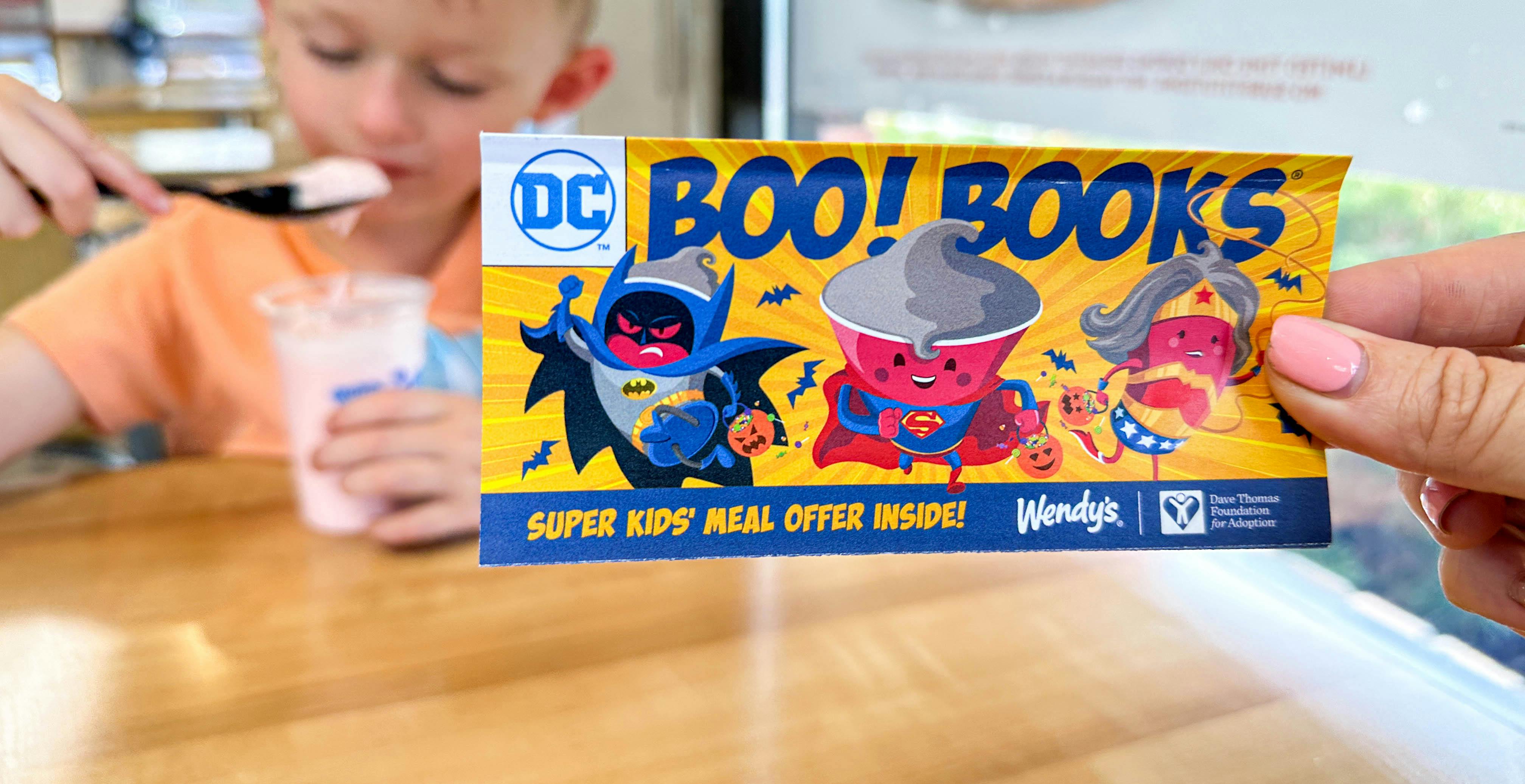 1 Wendy's Boo Books Now Available (5 Free Jr. Frosties + 1.99 Kids