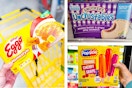 dollar general eggo, uncrustables, popsicle 3-photo collage