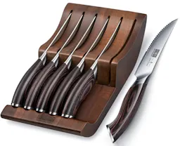 Steak Knife Set with Block