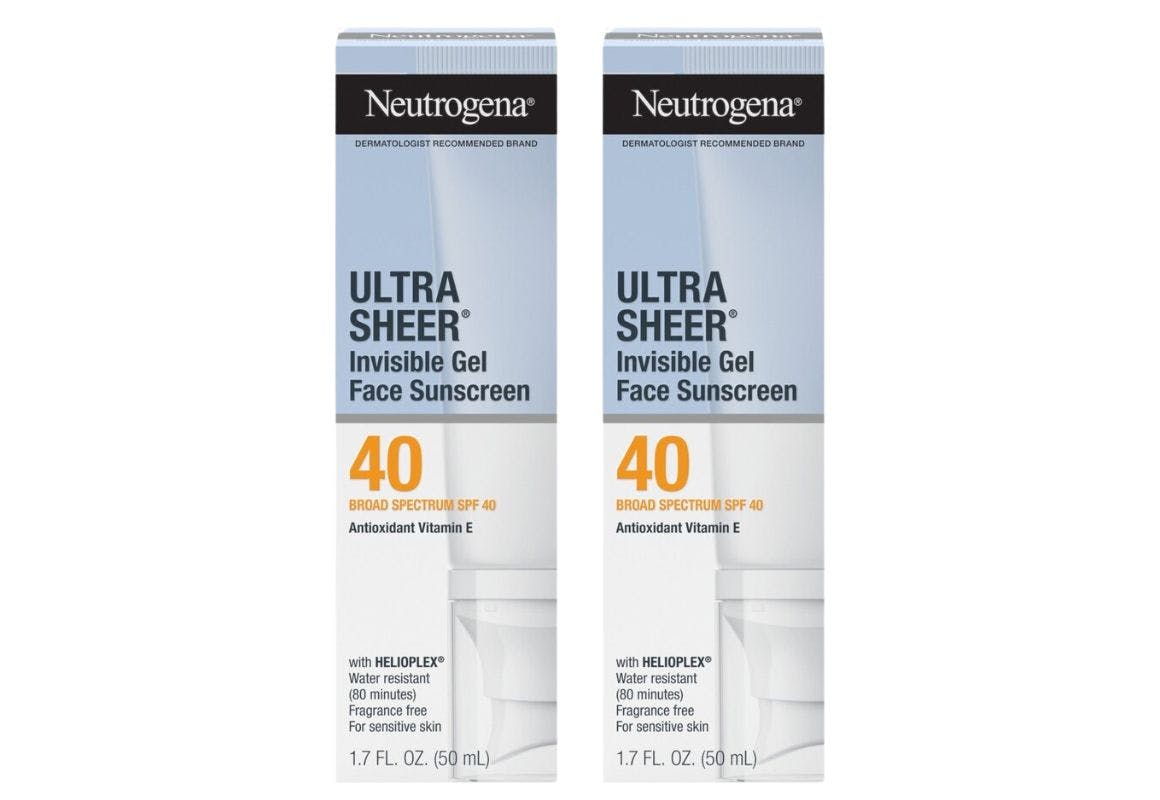 2 Neutrogena Sunscreens