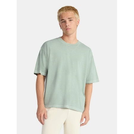 No Boundaries Men's Cropped Tee