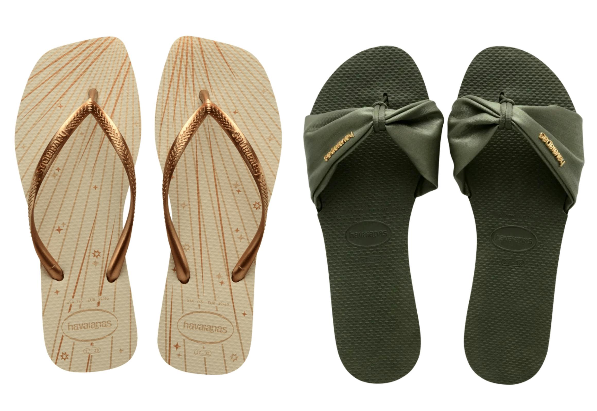 2 Women's Havaianas Sandals