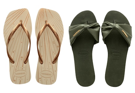 2 Women's Havaianas Sandals