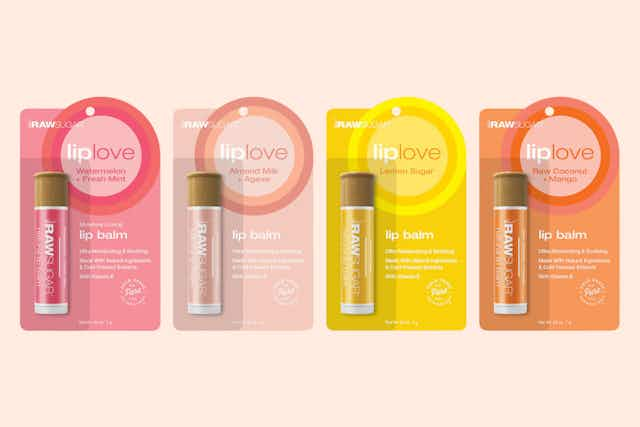 $0.99 Raw Sugar Lip Balm at Walgreens card image