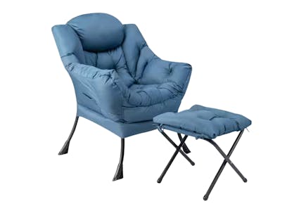 Lazy Chair With Ottoman