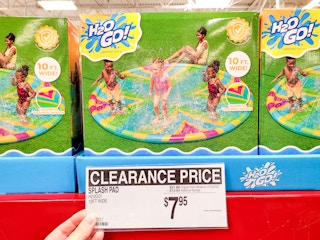 h2og0 splash pad clearance