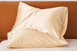 Standard-Size Satin Pillowcase 2-Pack, Only $3.48 on Amazon card image