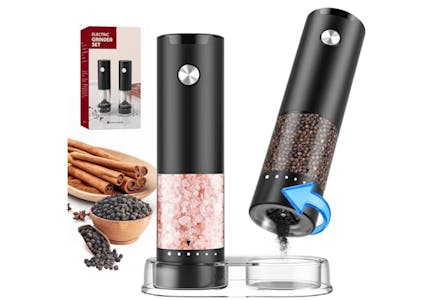 Electric Salt and Pepper Grinders