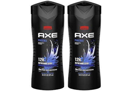 2 AXE Body Washes
