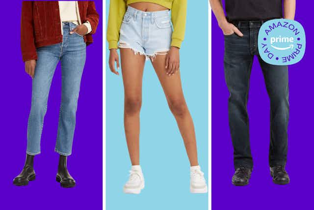 Levi's Jeans and Shorts: Prices Start at $22.60 During Prime Day  card image