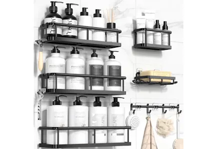 Shower Caddy Organizer 6-Pack