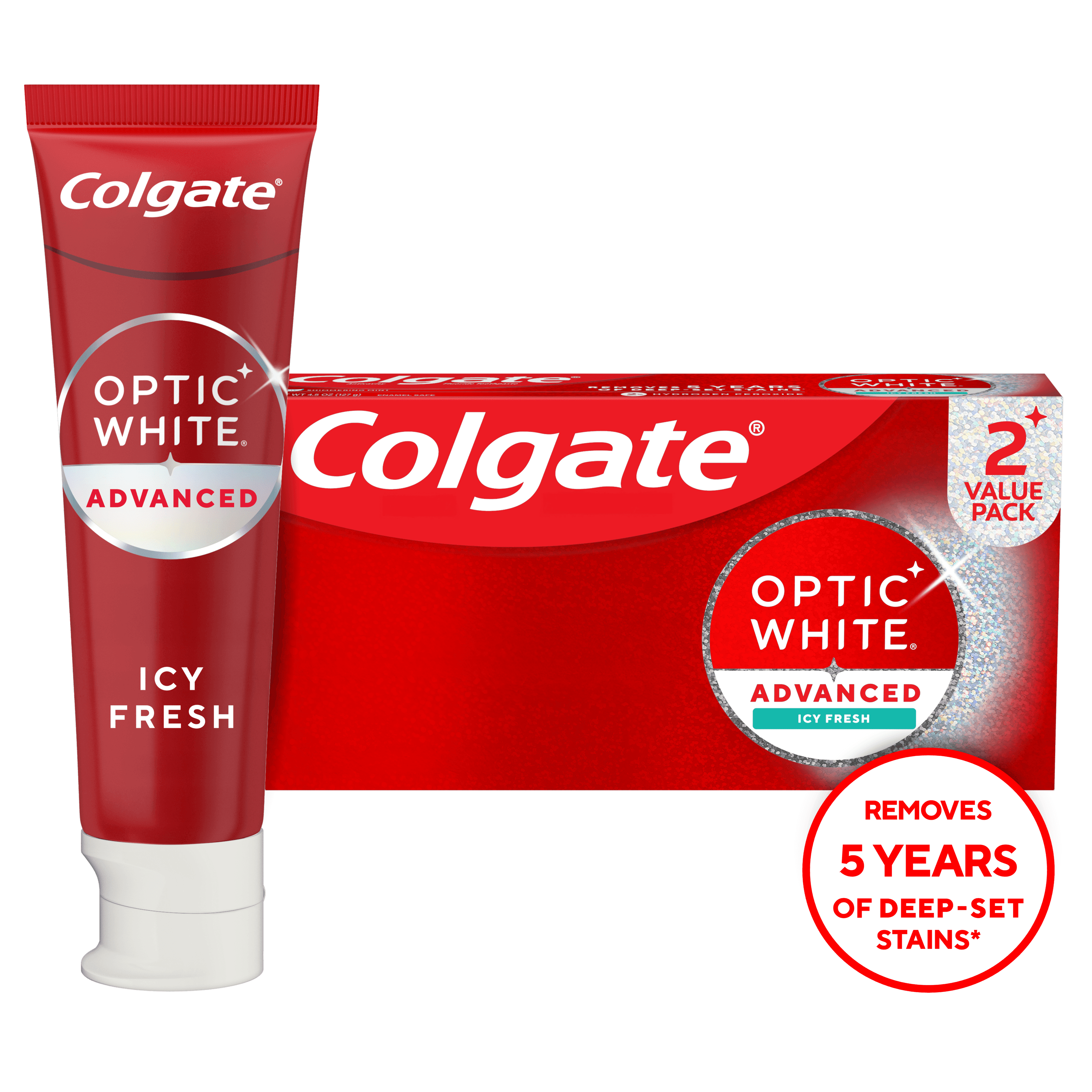 Colgate Optic White Toothpaste 2-Pack