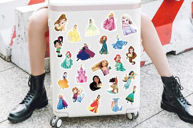 Disney Princess Vinyl Stickers 100-Pack, Just $6.98 on Amazon card image