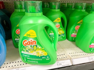 113 ounce bottle of gain laundry detergent