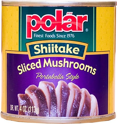 Sliced Shiitake Mushrooms
