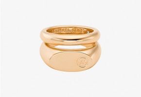 Michael Kors Logo Signet Ring