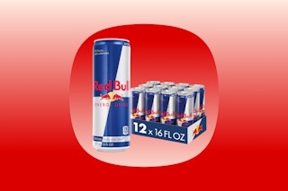 redbull 12-pack on red KCL template