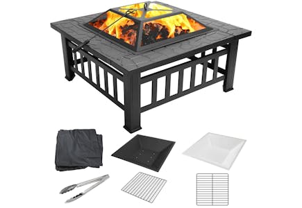 Wood-Burning Fire Pit