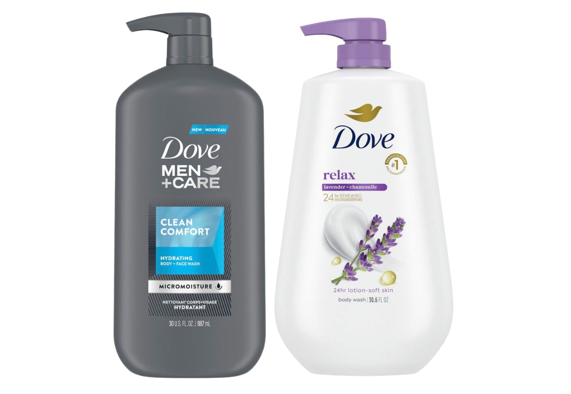 2 Dove Body Washes
