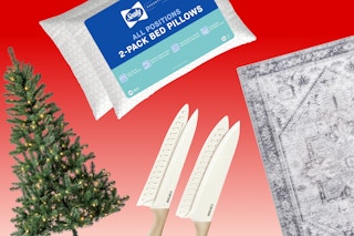 walmart home deals tree rug pillow