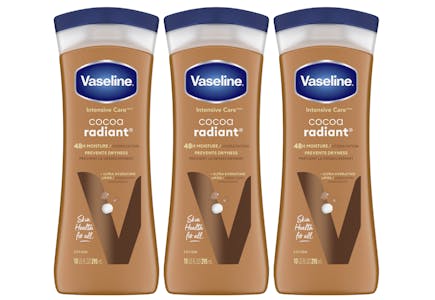 3 Vaseline Lotions
